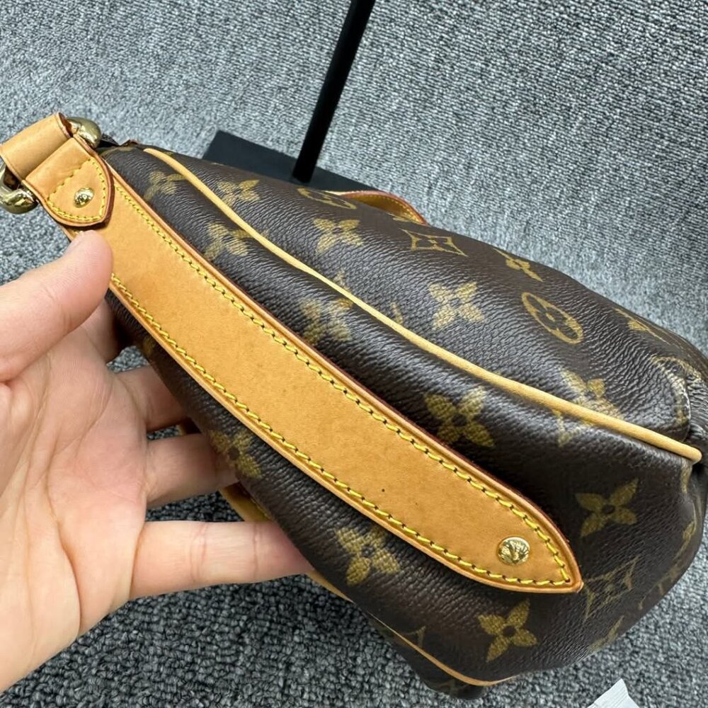 Louis Vuitton Tulum Brown Monogram Canvas Shoulder Bag 850-041425 - Picture 9 of 15